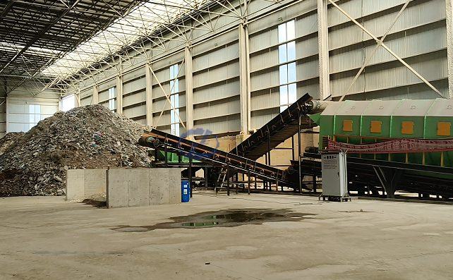 C&D sorting plant in Ya'an