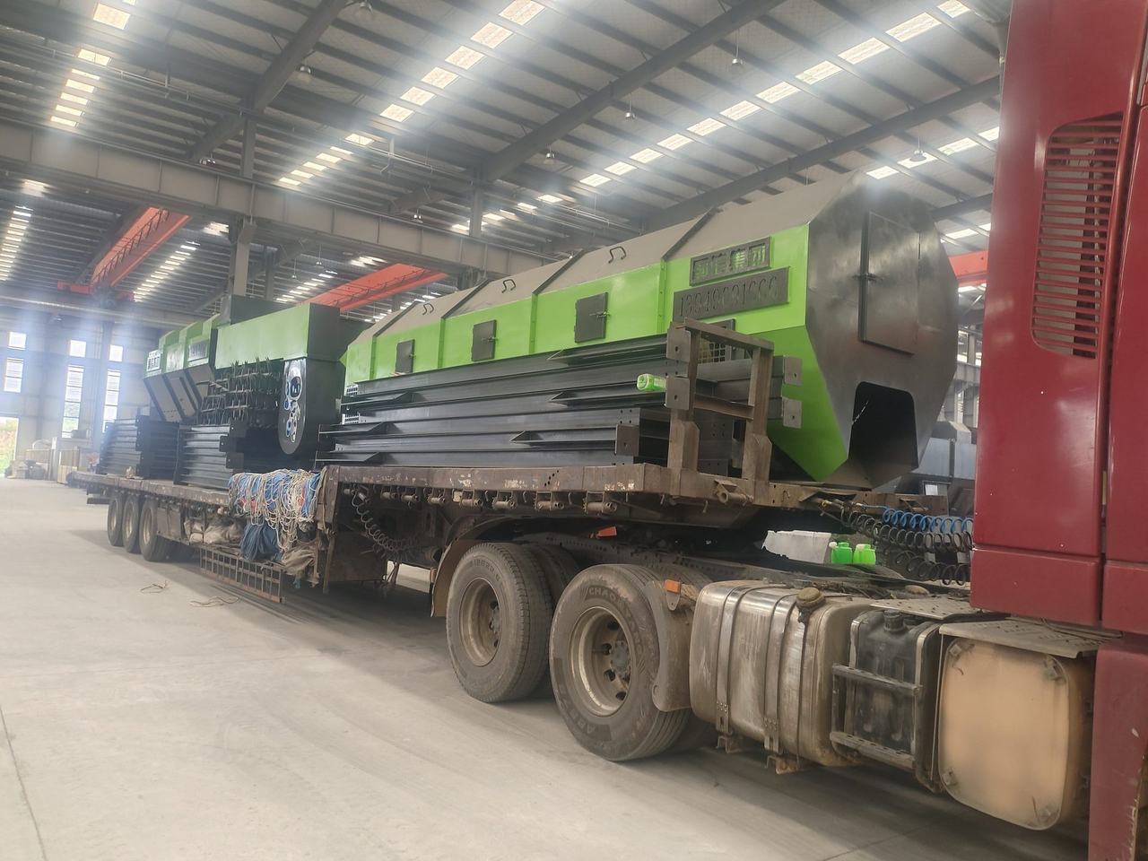 MSW line dispatched to Romania